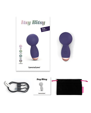 Love to Love Love to Love Itsy Bitsy Mini Wand - Midnight Indigo - Image 5