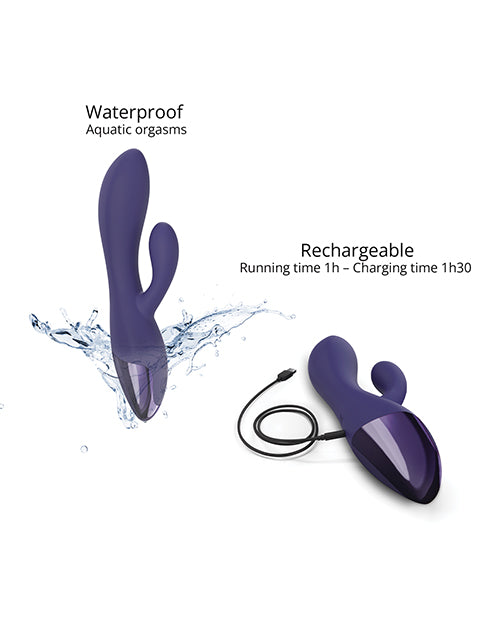 Love to Love Love to Love Funky Bunny Small Rabbit - Midnight Indigo