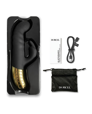 Dorcel Dorcel G-Stormer Thrusting G Spot Rabbit - Black/Gold - Image 4