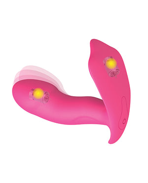 Dorcel Dorcel Secret Clit Dual Stim Heating and Voice Control - Pink - Image 3