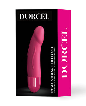Dorcel Dorcel Real Vibration S 6" Rechargeable Vibrator - Pink - Image 2