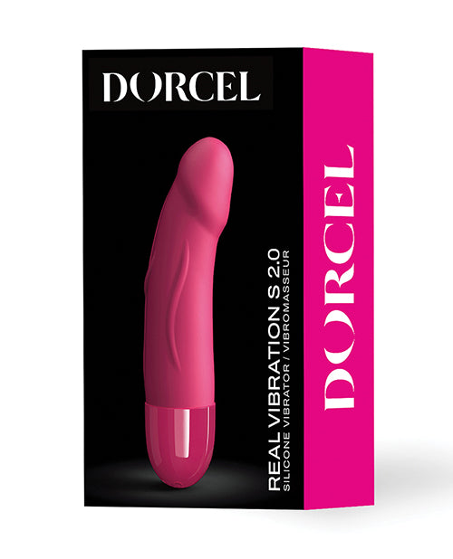 Dorcel Dorcel Real Vibration S 6" Rechargeable Vibrator - Pink - Image 2
