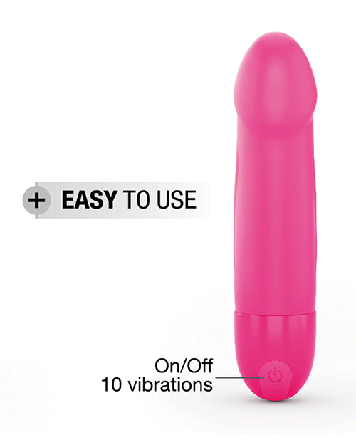 Dorcel Dorcel Real Vibration S 6" Rechargeable Vibrator - Pink