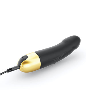 Dorcel Dorcel Real Vibration S 6" Rechargeable Vibrator 2.0 - Gold - Image 3