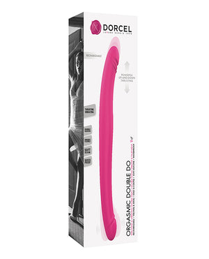 Dorcel Dorcel Orgasmic Double Do 16.5" Thrusting Dong - Pink - Image 3