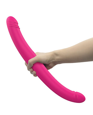 Dorcel Dorcel Orgasmic Double Do 16.5" Thrusting Dong - Pink - Image 2