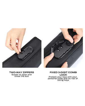Dorcel Dorcel Lockable Discreet Box - Black - Image 4