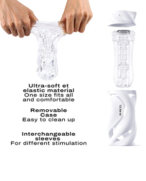 Dorcel Dorcel Deep Blow Masturbator - White - Image 4