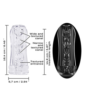 Dorcel Dorcel Deep Blow Multi Sensation Sleeve - Clear - Image 4
