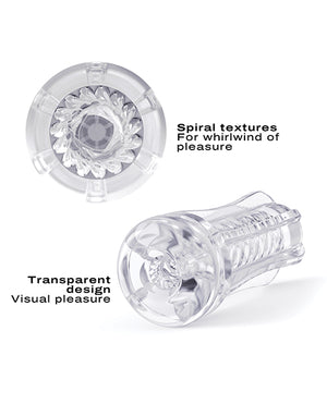 Dorcel Dorcel Deep Blow Tornado Sleeve - Clear - Image 3