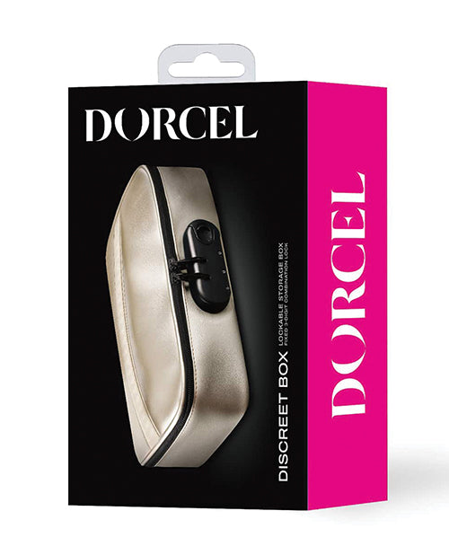 Dorcel Dorcel Lockable Discreet Box - Luxury Gold - Image 2