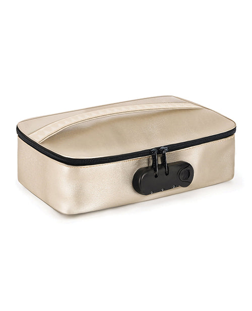 Dorcel Dorcel Lockable Discreet Box - Luxury Gold