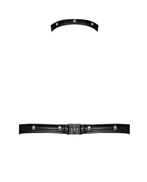 Lust by Magic Silk Lust Seducer Strappy Cupless &amp; Crotchless G-String Teddy Black L/XL - Image 5