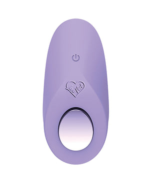 Love Verb Love Verb Cuddle Me Copper-Infused Thumping Clitoral Vibrator - Lilac