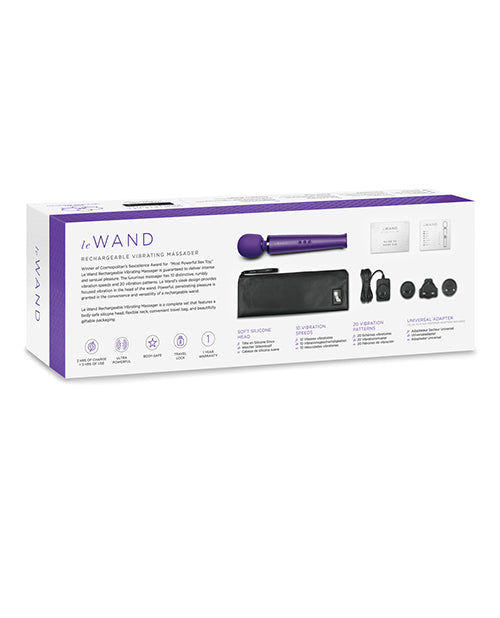 Le Wand Le Wand Rechargeable Massager - Purple - Image 2