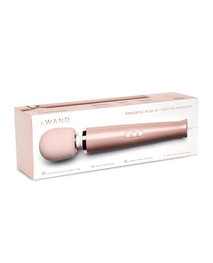 Le Wand Le Wand Powerful Plug-In Vibrating Massager - Rose Gold