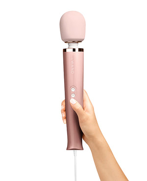 Le Wand Le Wand Powerful Plug-In Vibrating Massager - Rose Gold - Image 2