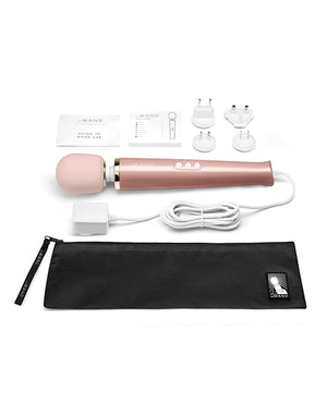 Le Wand Le Wand Powerful Plug-In Vibrating Massager - Rose Gold - Image 5