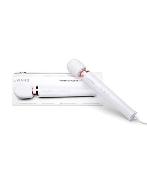 Le Wand Le Wand Powerful Plug-In Vibrating Massager - White
