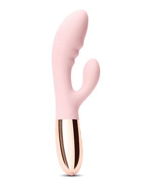 Le Wand Le Wand BLEND Double Motor Rabbit Rechargeable Vibrator - Rose Gold - Image 4