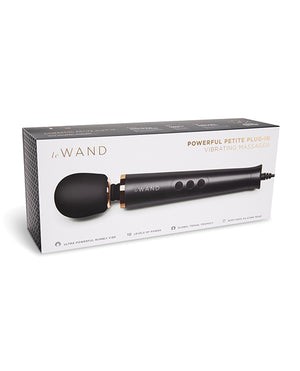 Le Wand Le Wand Powerful Petite Plug-In Vibrating Massager - Black