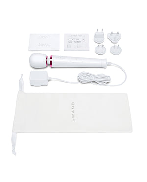 Le Wand Le Wand Powerful Petite Plug-In Vibrating Massager - White - Image 5