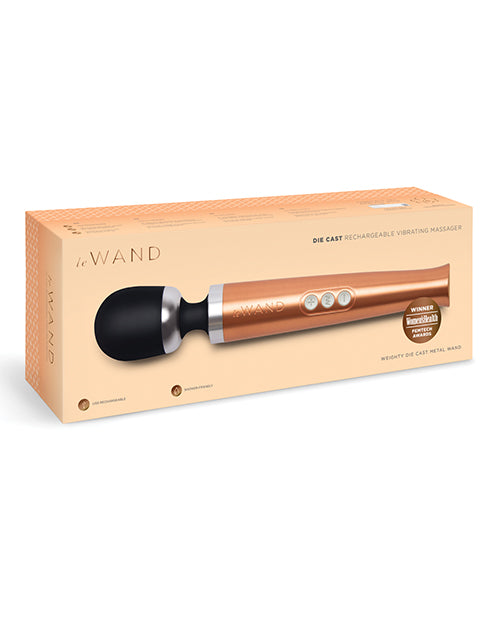 Le Wand Le Wand Die Cast Rechargeable Massager - Rose Gold