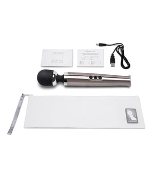 Le Wand Le Wand Die Cast Rechargeable Massager - Silver - Image 5