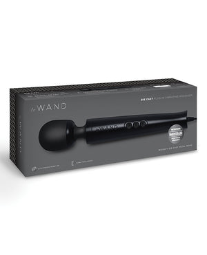 Le Wand Le Wand Die Cast Plug-In Massager - Black