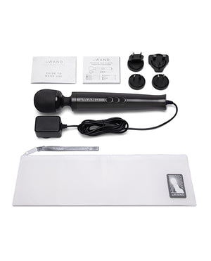 Le Wand Le Wand Die Cast Plug-In Massager - Black - Image 5