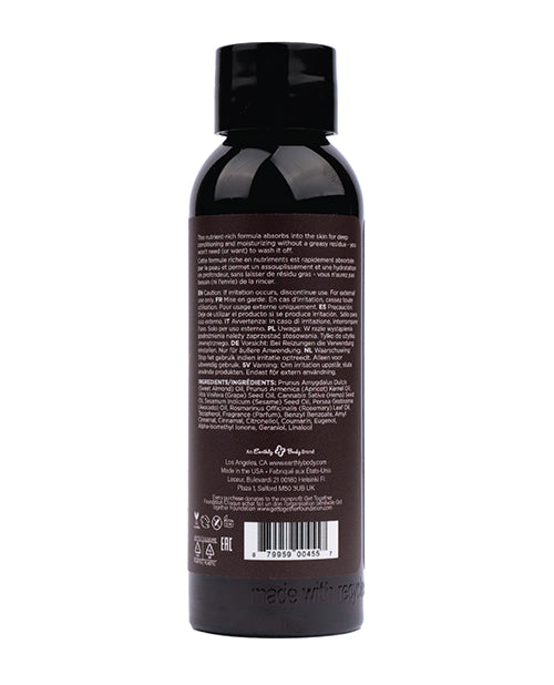 Earthly Body Earthly Body Massage &amp; Body Oil - 2 oz Nag Champa - Image 2