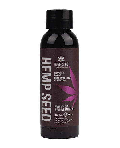 Earthly Body Earthly Body Massage &amp; Body Oil - 2 oz Skinny Dip