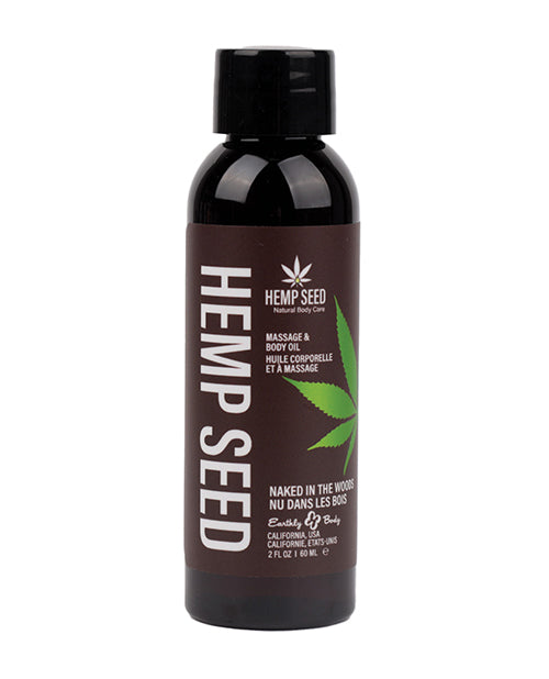 Earthly Body Earthly Body Massage &amp; Body Oil - 2 oz Naked in the Woods