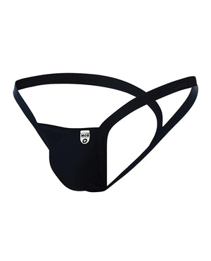 MaleBasics Male Basics Y Buns Thong Black MD - Image 3