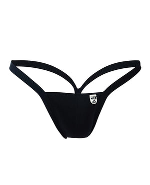 MaleBasics Male Basics Y Buns Thong Black XL