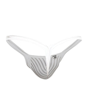MaleBasics Male Basics Y Buns Thong White Sheer XL