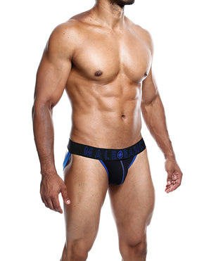 MaleBasics Male Basics Neon Jockstrap Royal SM - Image 3