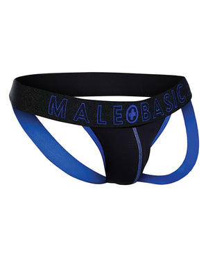MaleBasics Male Basics Neon Jockstrap Royal SM - Image 2