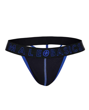 MaleBasics Male Basics Neon Thong Royal XL - Image 4