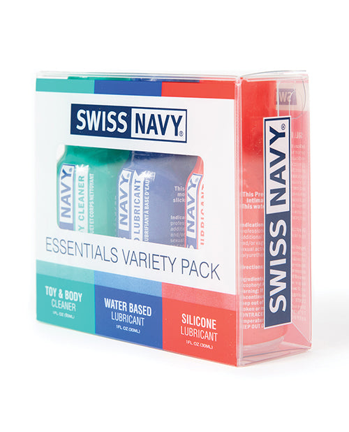 Swiss Navy Essentials Variety Pack of 3 - 1 oz - Image 2
