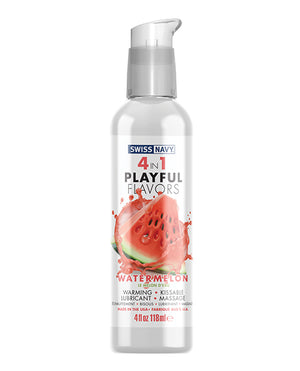 Swiss Navy Swiss Navy 4 in 1 Playful Flavors Watermelon - 4 oz