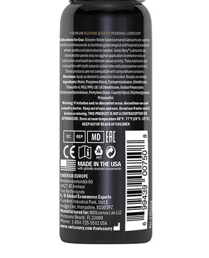 Swiss Navy Swiss Navy Premium Hybrid Lubricant - 1 oz Bottle - Image 2