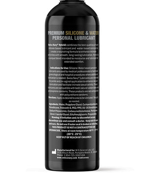 Swiss Navy Swiss Navy Premium Hybrid Lubricant - 8 oz Bottle - Image 2