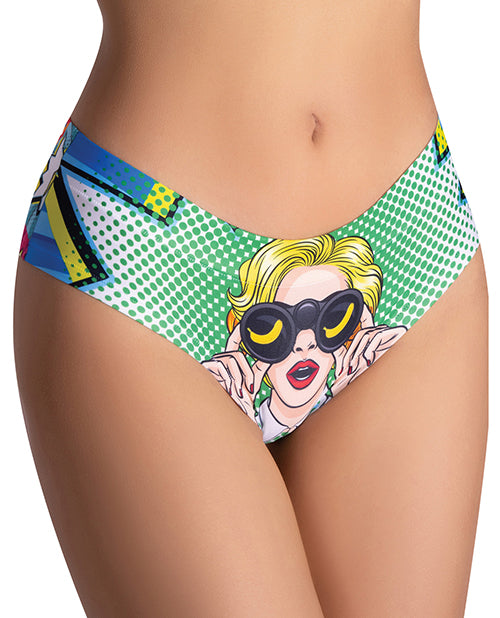 Mememe Mememe Comics Curious Girl Printed Slip MD