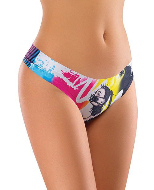 Mememe Mememe Cabal Margot Printed Thong XL
