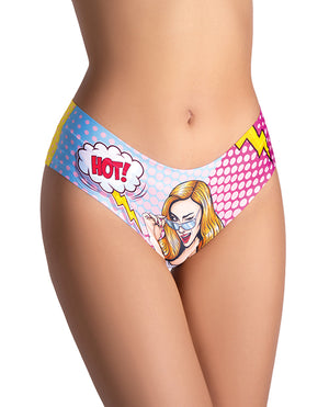 Mememe Mememe Comics Hot Girl Printed Slip SM