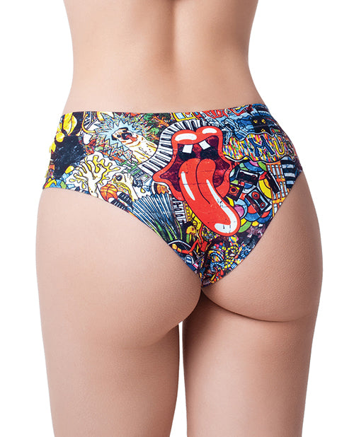 Mememe Mememe Psychotropical Trash Printed Slip MD - Image 2