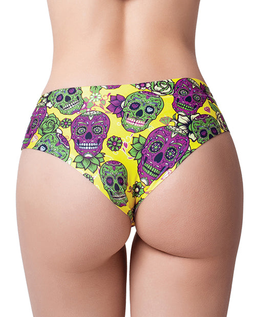 Mememe Mememe Skulls Lovers Muertos Printed Slip XL - Image 2