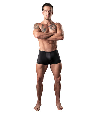 Male Power Male Power Satin Lycra Boxer Black Large