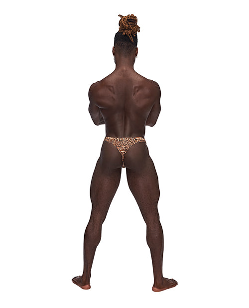 Male Power Male Power Wonder Thong Animal Print S/M